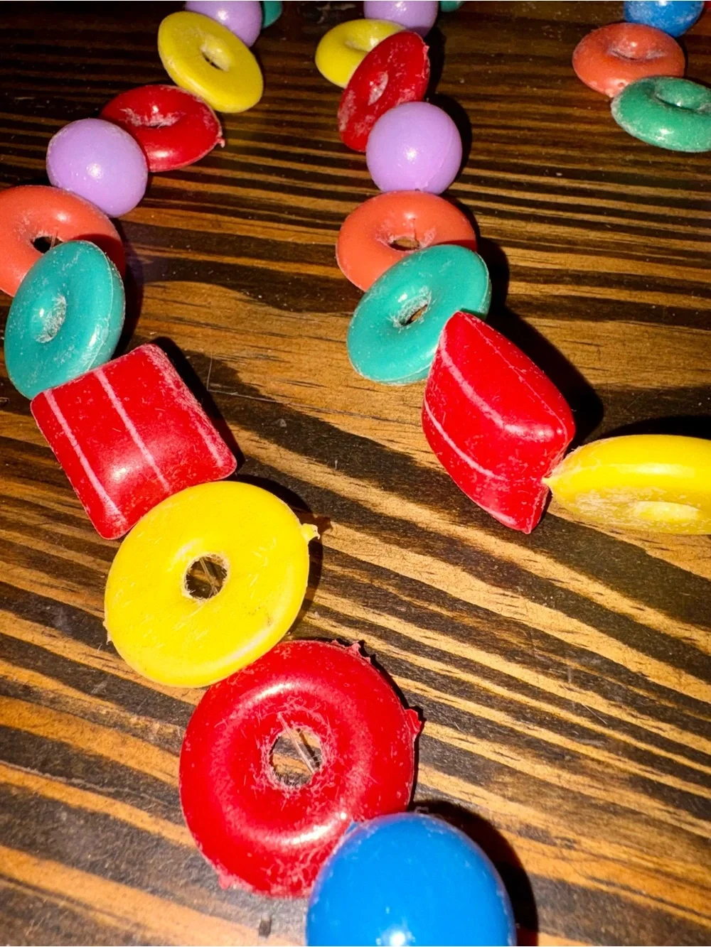 9ft long Vintage Christmas Plastic Candy Garland
